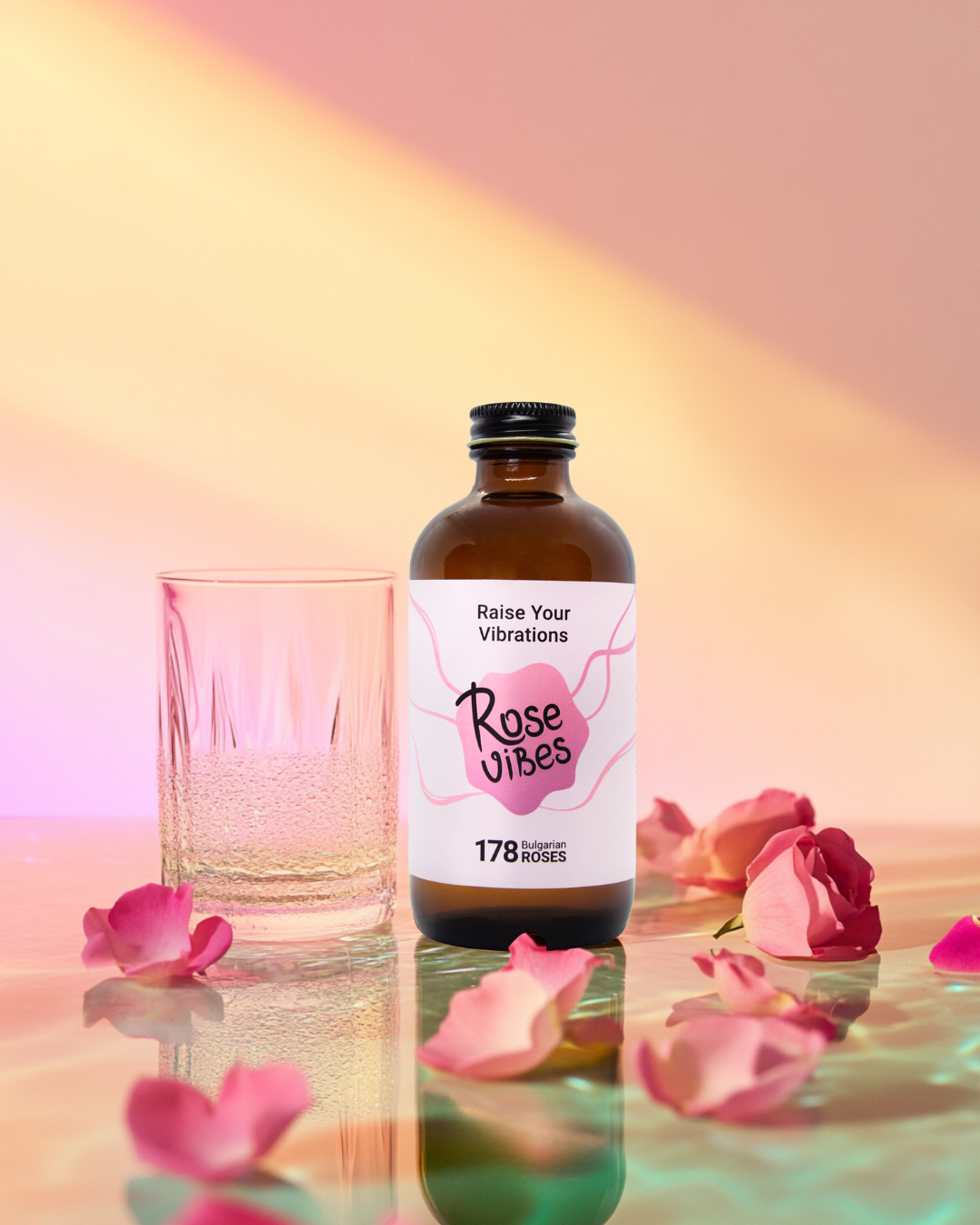 Rose Adaptogen Elixir | Organic Bulgarian Hydrosol Rose Vibes Rose Adaptogen Elixir | Organic Bulgarian Hydrosol Rose Vibes